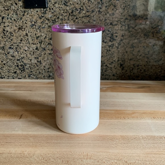 STARBUCKS Sakura Cherry Blossom Mug Tumbler – 16 oz with Handle & Lid - Picture 2 of 9
